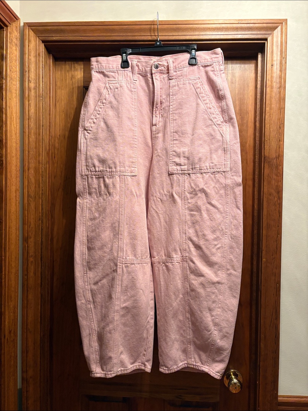 Soft Pink High-Rise easy barrel Size 12